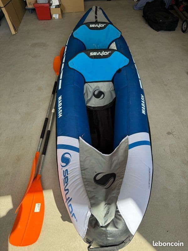 Kayak gonflable 2 places - miniature 1