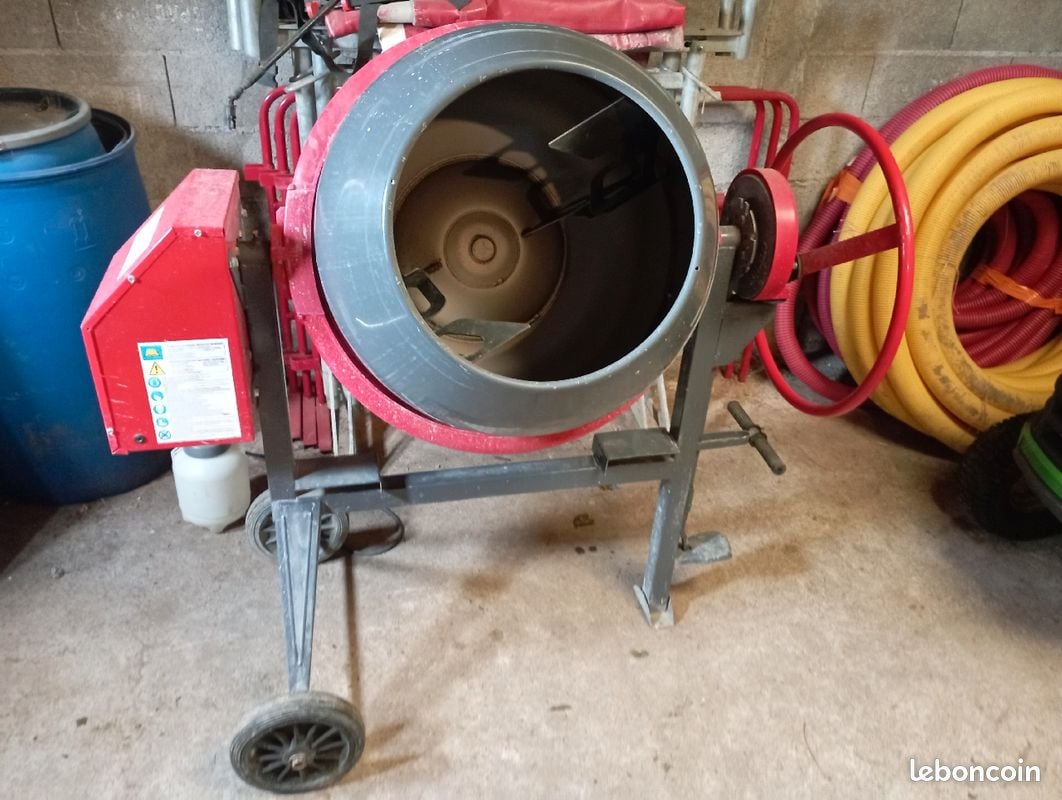 Bétonnière électrique 160L Altrad - photo principale